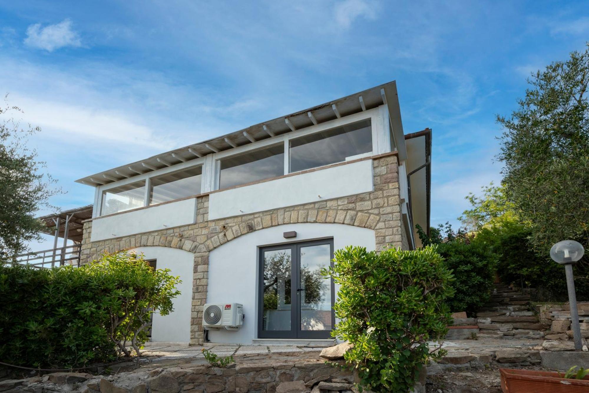 Villa Con Giardino Vista Mare Castiglione della Pescaia Exteriör bild