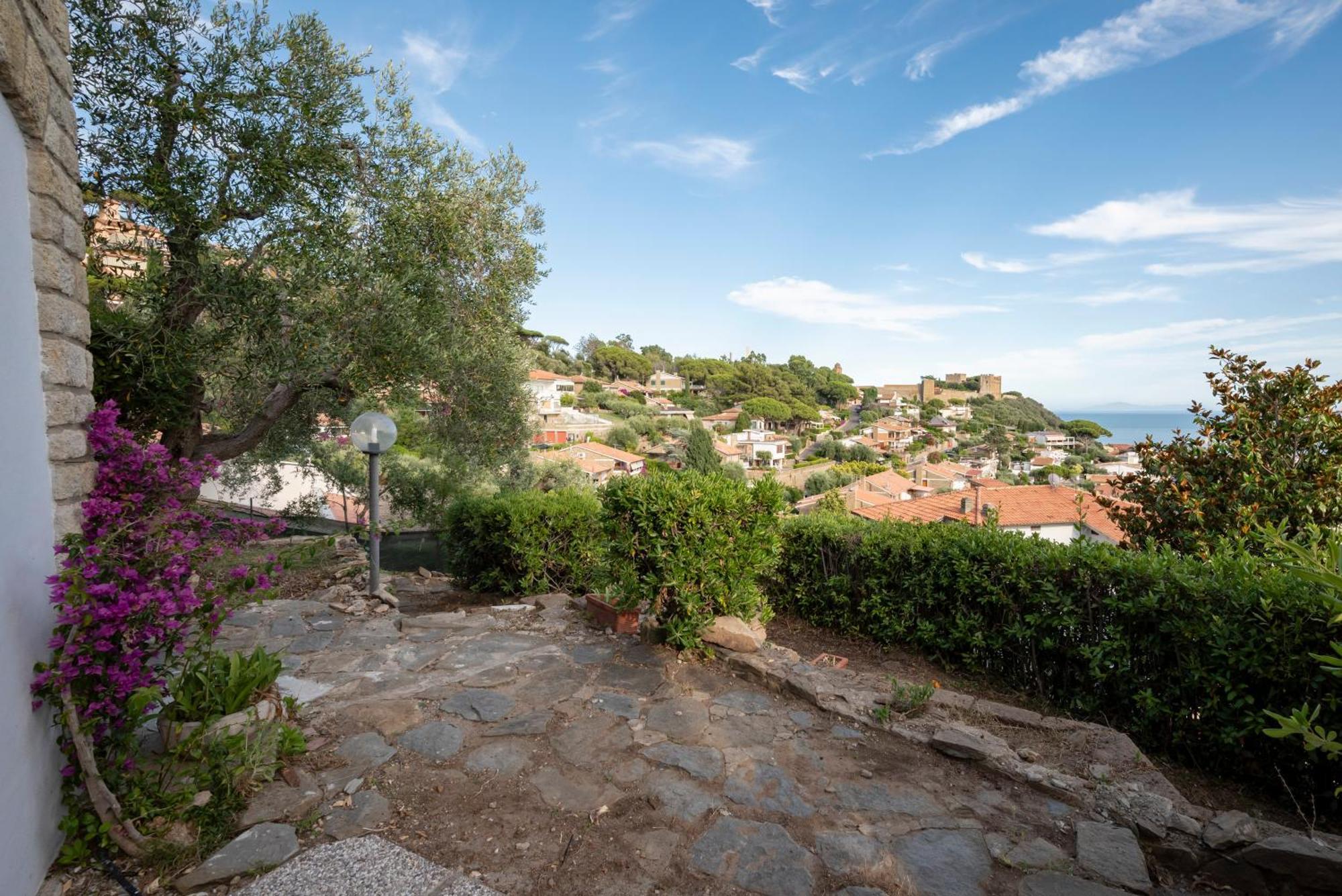 Villa Con Giardino Vista Mare Castiglione della Pescaia Exteriör bild