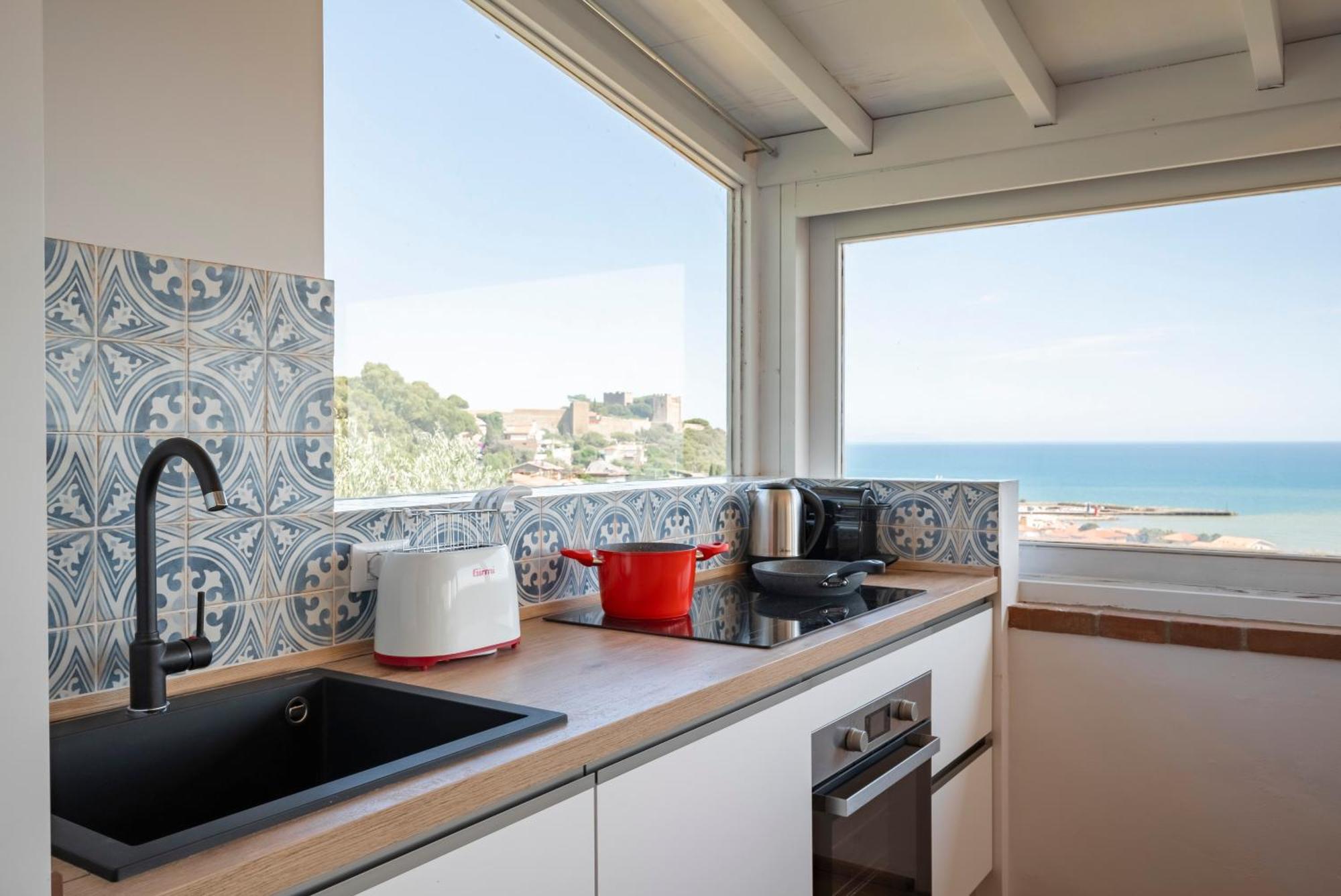 Villa Con Giardino Vista Mare Castiglione della Pescaia Exteriör bild