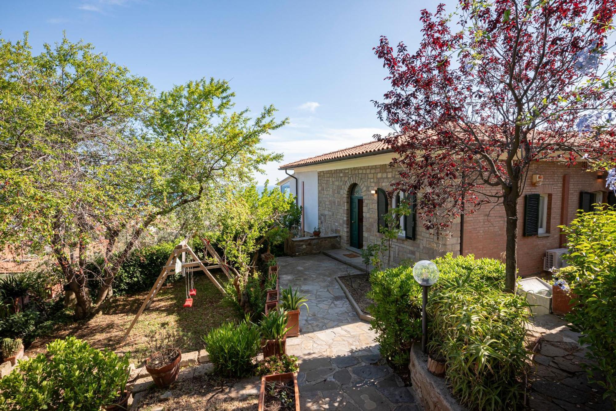 Villa Con Giardino Vista Mare Castiglione della Pescaia Exteriör bild