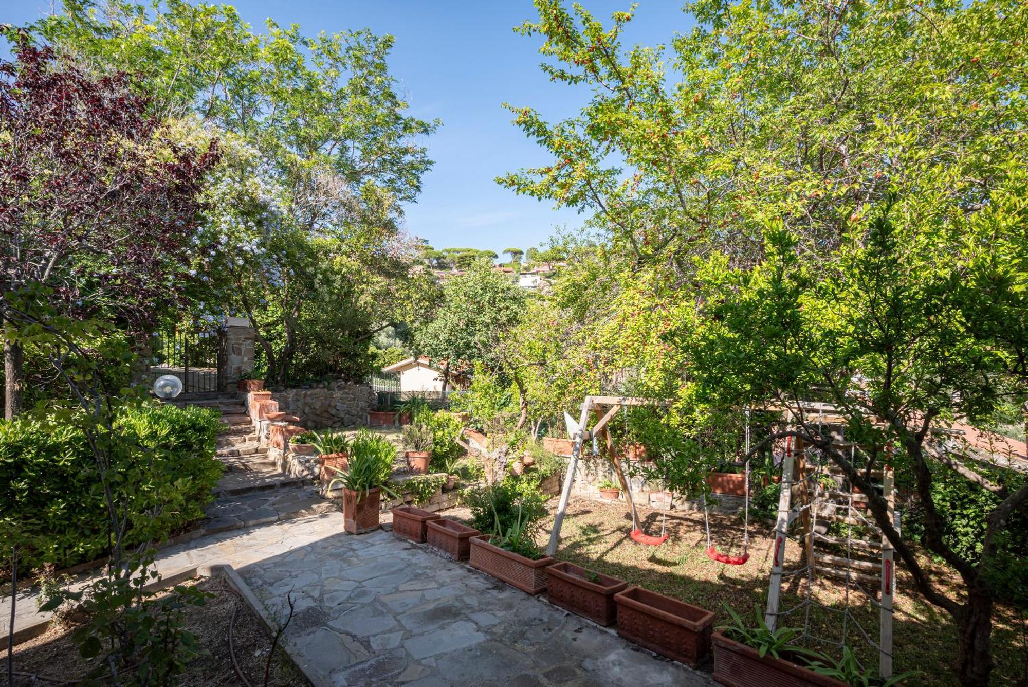Villa Con Giardino Vista Mare Castiglione della Pescaia Exteriör bild
